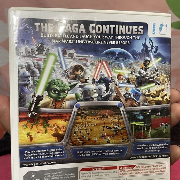 LEGO Star Wars III: The Clone Wars (Nintendo Wii, 2011) No booklet - Picture 2 of 5